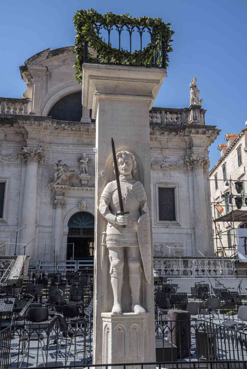 Croacia - Dubrovnik 050 - Columna de Orlando